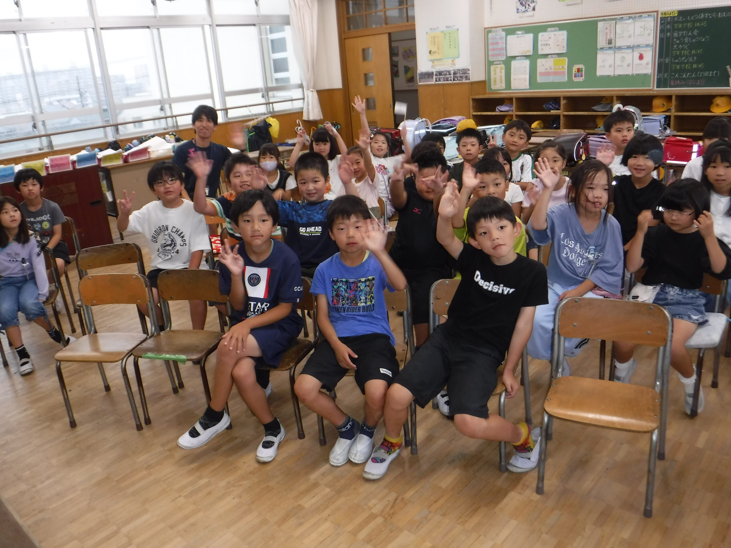 2年生】日本を応援！